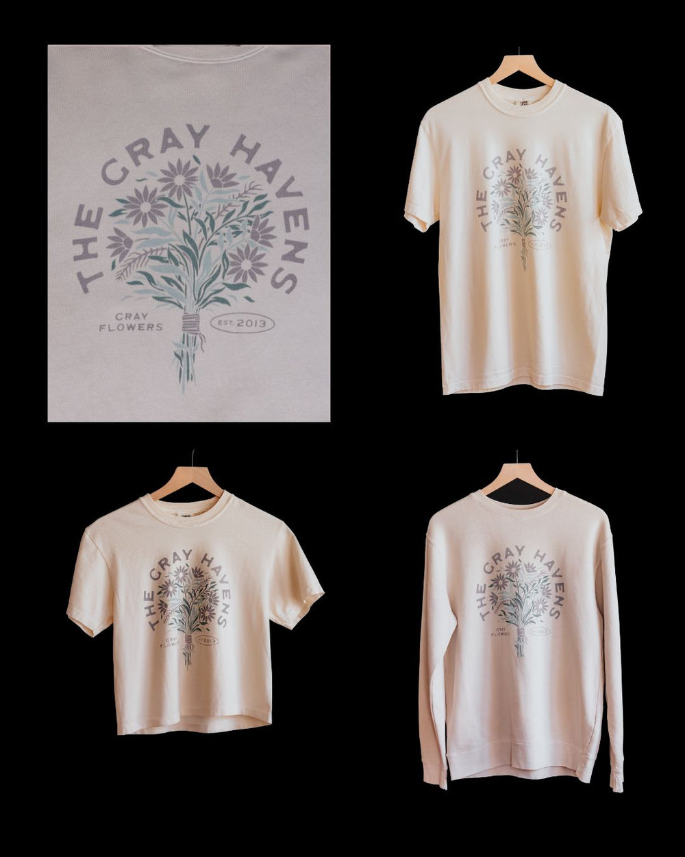 Gray Flowers Collection